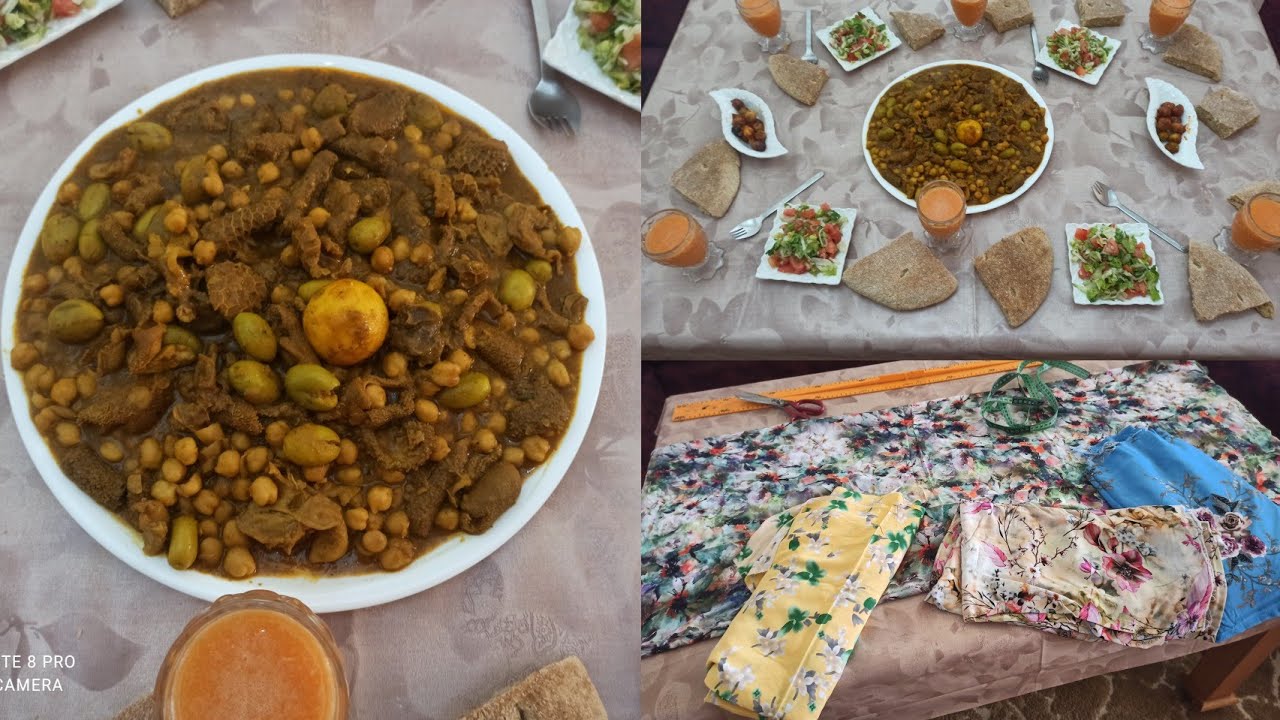 طريقة تحضير التقلية بالحمص لذيذة بزاف متقلي متشحري سيب كلشي مرة وحدة💯💯😋😋