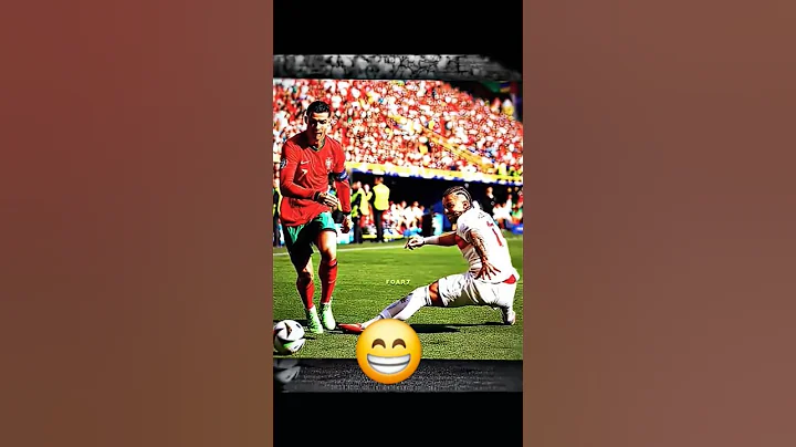 beautiful moment from Cristiano and Messi's banner #shorts #worldcup #messi#ronaldo#football