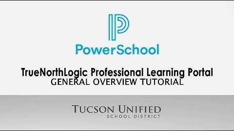 Professional Learning Portal General Overview Tutorial