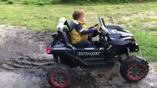 По бездорожью на Багги UTV-MX XMX603! BUGGY OFF-ROAD KIDS! Тест джипа!