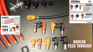 Battery Cable Bulkhead Radlock Connector