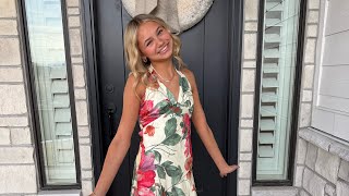 GRWM for my first ever dance!