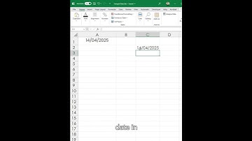 Insert the current date instantly in Microsoft Excel