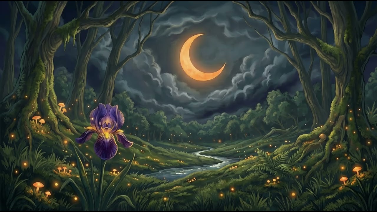 the forest is blooming. close your eyes.