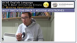 Apostrophes (Top 5 Most Irritating Errors  - GCSE English Language)