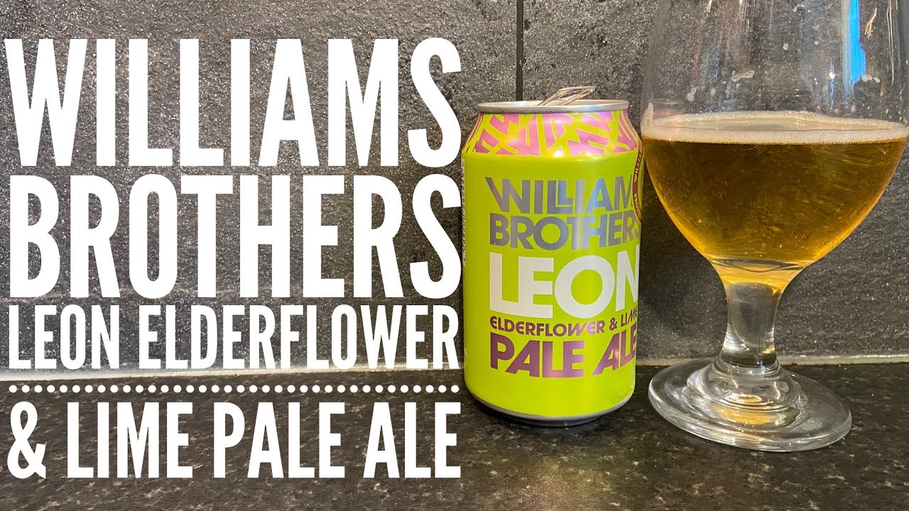 Williams Brothers Leon Elderflower & Lime Pale Ale British Craft Beer