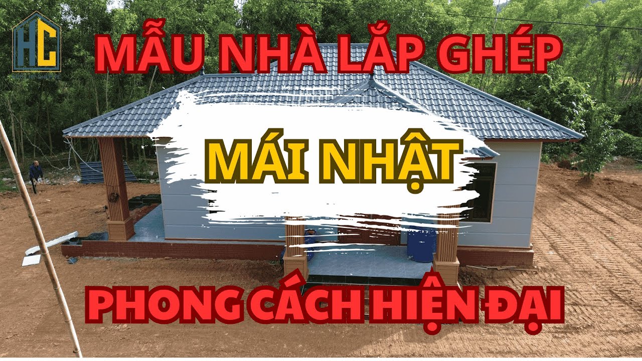 Nhà Lắp Ghép Mái Nhật