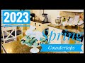 2023 Spring Kitchen Countertops 🐰🥕Spring Decorating 🌸 Spring Decor Ideas 💡 Decorate with Me 🦋