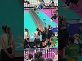 Players of VAKIFBANK SPOR KULUBU chill by the sidelines, kicking back with some little fun games