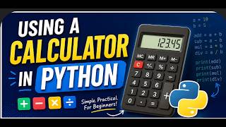 Making a calculator in python
