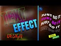 Creative Text Effect Design | Photoshop Tutorial Bangla | Easy Text Effect