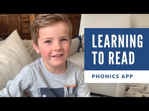 PHONICS BASED READING - Christopher Completes the Hooked on Phonics App