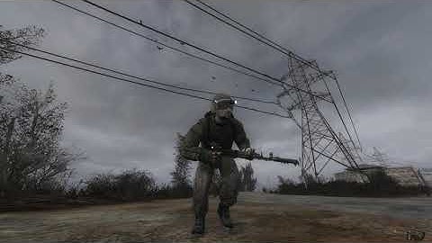 S.T.A.L.K.E.R. Misery 2.2.1 + TAZ2.0 - Winning over mercs at waste processing station without dying