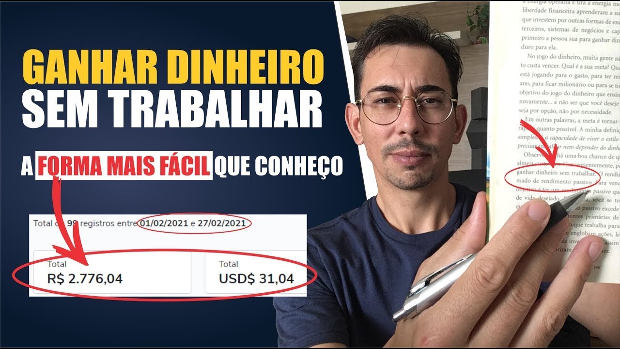 A ESTRANHA FORMA DE GANHAR DINHEIRO TODO DIA SEM PRECISAR TRABALHAR