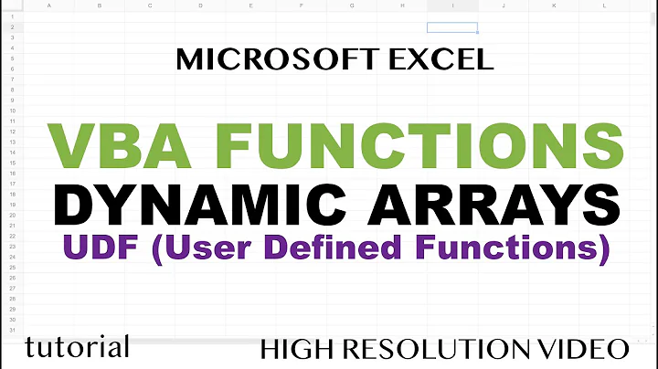 Excel VBA Dynamic Array Function, SPLITNAMES UDF Function, Spill Arrays, UBound, LBound, Split