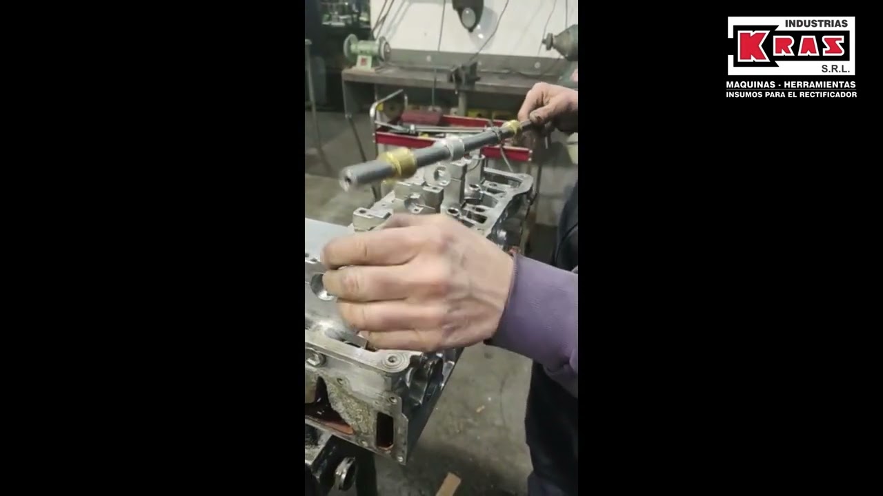 ALV ALESADORA DE BANCADAS DE LEVA EN TAPAS DE CILINDRO