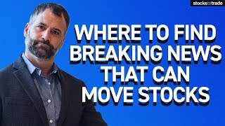 Where to Find Breaking News That Can Move Stocks screenshot 2