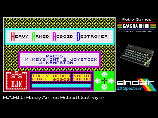 H.A.R.D. (1986) - ZX Spectrum - YouTube