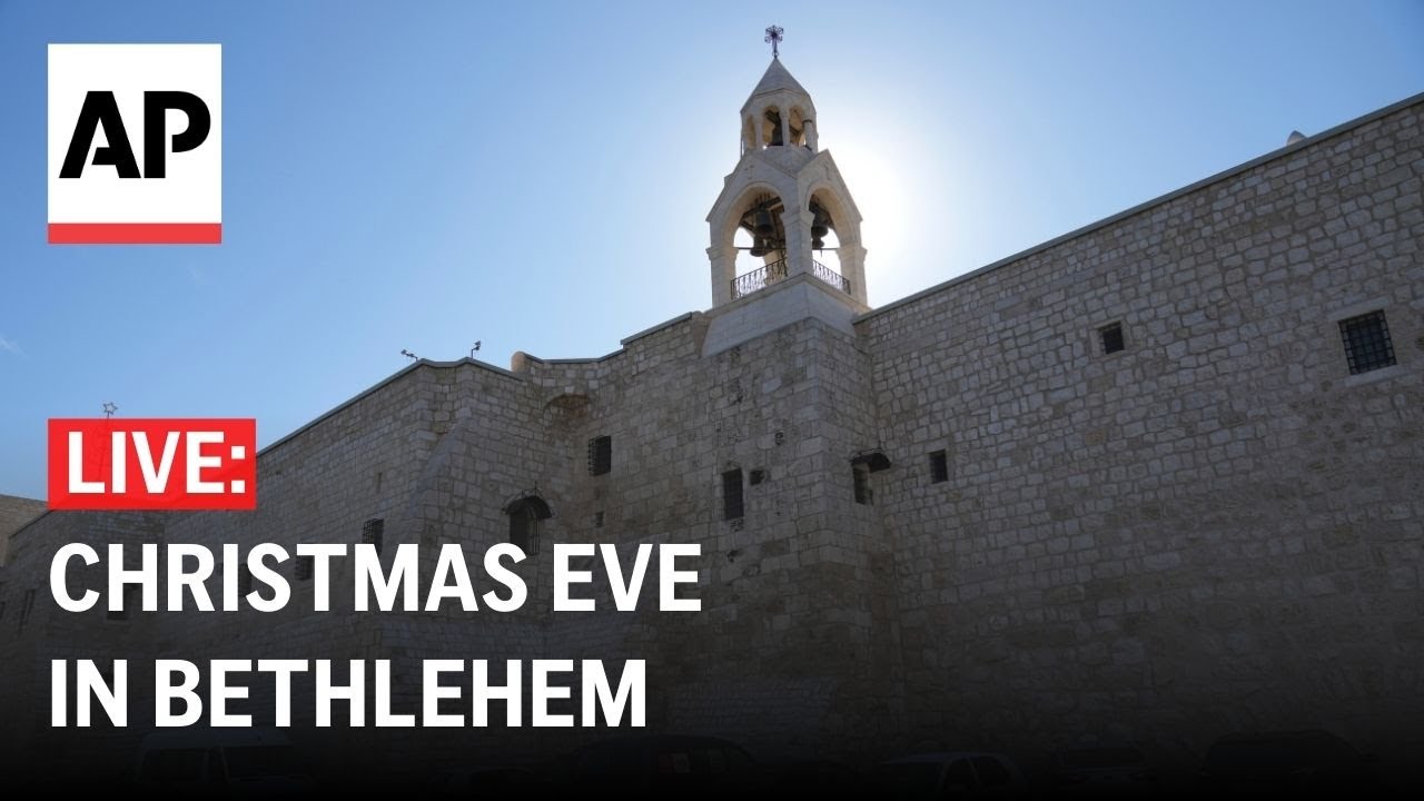 LIVE: View from Bethlehem on Christmas Eve - YouTube