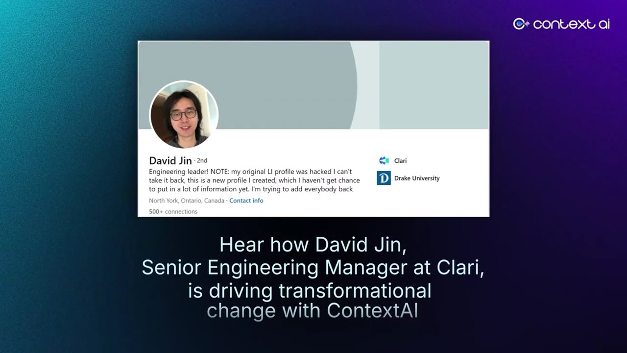 See how Clari improved release testing speed by 10x with ContextQA | Customer Testimonial