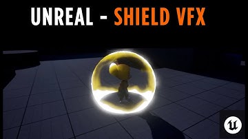 How to Create Shield VFX in Unreal Engine and Trigger it with a Keyboard Key