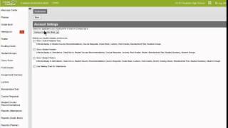 Infinite Campus: General Settings and Preferences