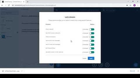 Lesson Space Overview - Tutor
