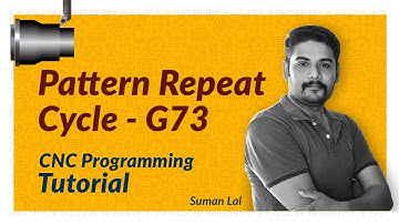 [PATTERN REPEAT CYCLE-G73]|CNC PROGRAMMING TUTORIAL