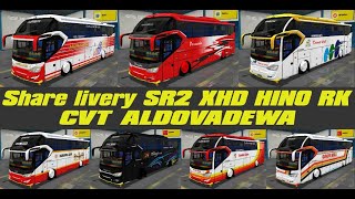 Share Livery Mod Sr2 S-Series Xhd Hino Rk Cvt Aldovadewa