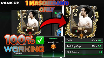 NEW FC MOBILE RANK UP TRICK USING ONLY 1 MASCHERANO || 💯 WORKS🔥🔥#fcmobile