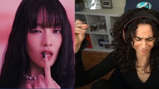 MODEL REACTS TO 민니(MINNIE) - 'Cherry Sky' SPECIAL CLIP