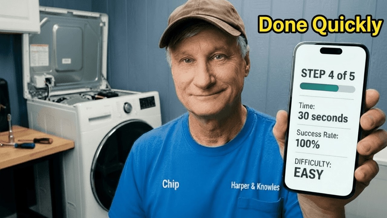 How To Remove a Top Load Washer Cabinet (Step-by-Step) - YouTube