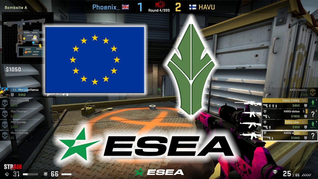 🇫🇮 HAVU vs 🇵🇱 Phoenix Highlights - ESEA MDL Season 32 Europe * Train