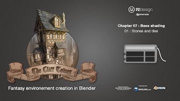 (free sample 01)THE  CLIFF TOWER - BASE SHADING