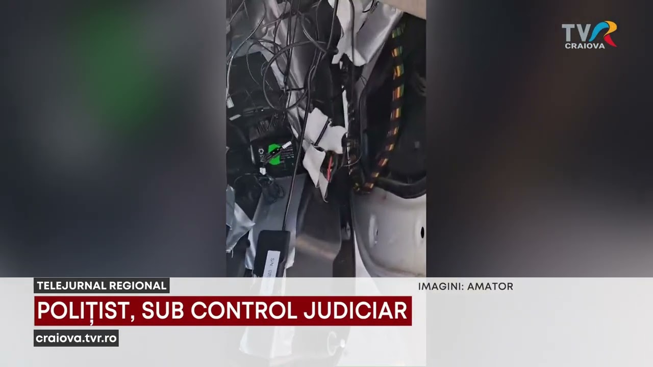 POLIȚIST, SUB CONTROL JUDICIAR