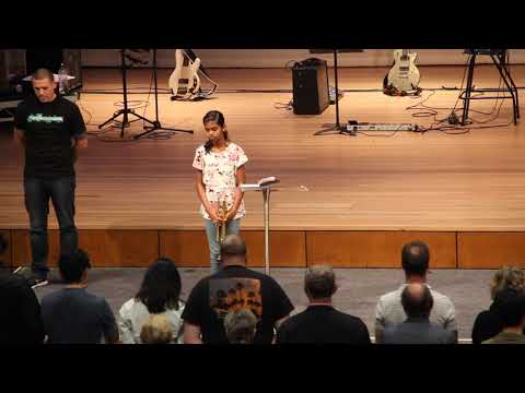 Natania Alfred - 'Last Post & Rouse'  - Remembrance Day 2018 Melbourne, Australia