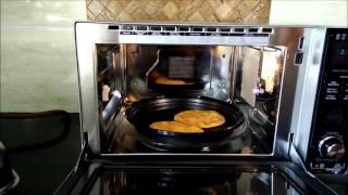 Indian Bread Basket Mode In Lg Charcoal Lightwave Oven Making Roti In Microwave By Happy Pumpkins