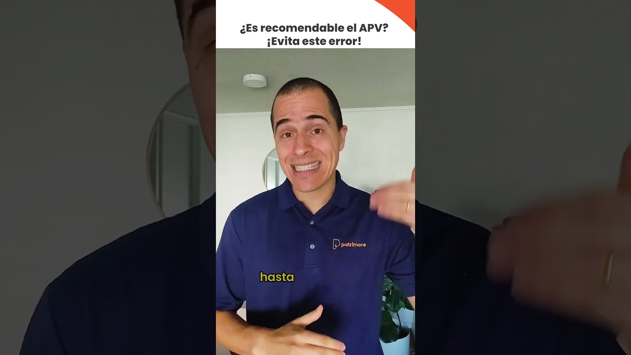 EVITA ESTE ERROR con tu Ahorro Previsional Voluntario [APV] ¿Es Recomendable?