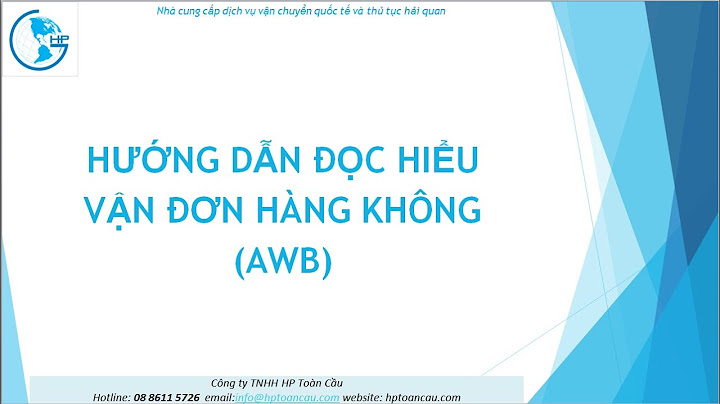 Danh mục cấm sửa trên vận đơn hàng hóa năm 2024