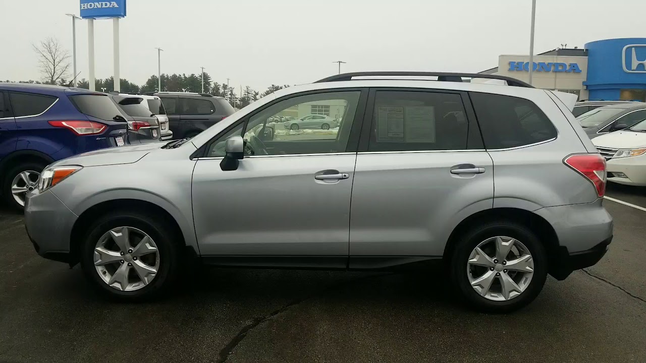 Hi Tan, 2016 Subaru Forester Limited