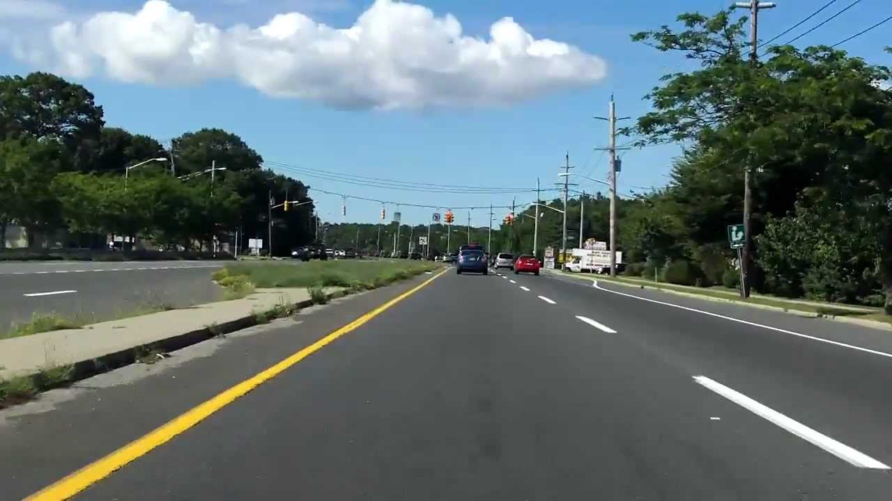 William Floyd Parkway (CR 46 from Smith Point Park to NY 27) northbound
