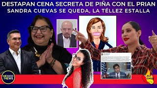#EnVivo : La cena secreta de Norma Piña con el PRIAN | Sandra Cuevas se queda, la Téllez estalla