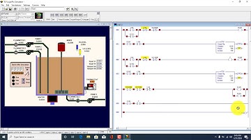 BATCH SIMULATOR EXPLAINED | LOGIX PRO SIMULATOR LADDER LOGIC PROGRAM | URDU ENGLISH PLC PROGRAMING