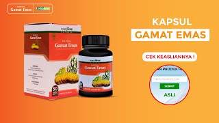 Kapsul Gamat Emas Ekstrak Teripang Emas Asli Original 50 Kapsul