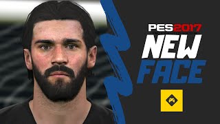 PES 2017 | Alisson Becker Face.