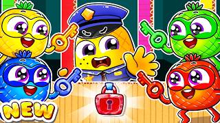 Escape from Cardboard Room Challenge | Brave Policeman | YUM YUM - Funny Kids Songs