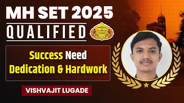 MH SET Life Science 2025 Topper Interview | Vishwajit Secrets to Success Revealed!