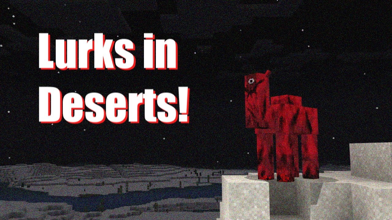 Что-то таится в пустынях ночью! | Minecraft Creepypasta Bedrock