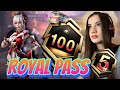 💙 ROYAL PASS A5 КУПИЛА И ПРОКАЧАЛА ДО 100 LVL PUBG MOBILE  💙НОВЫЙ РОЯЛ ПАСС А5 ПУБГ МОБАЙЛ💙