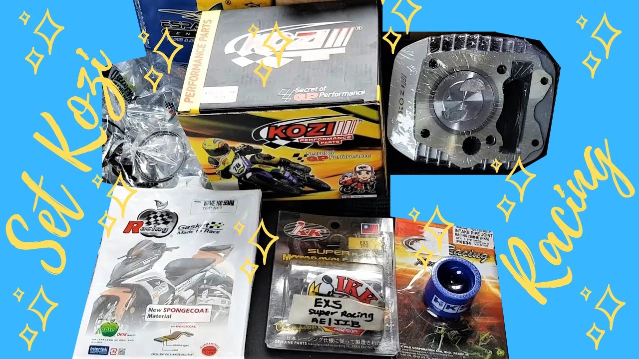 Block Racing Kozi Honda Wave 125 57MM Only RM1++!